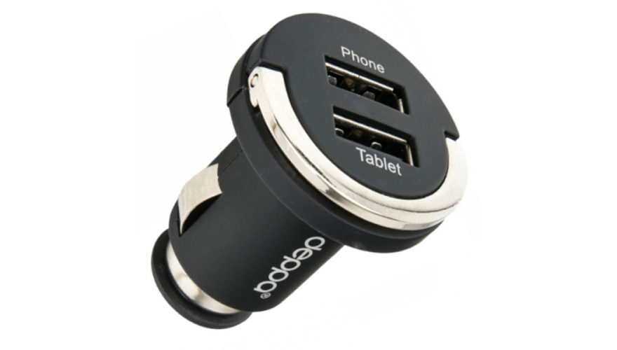 АЗУ Deppa Ultra 2.1А 2USB (11204) Black