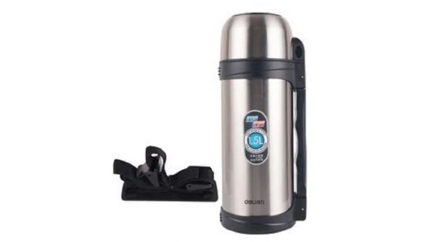 Термос Deli 17751 1.5л. серебро