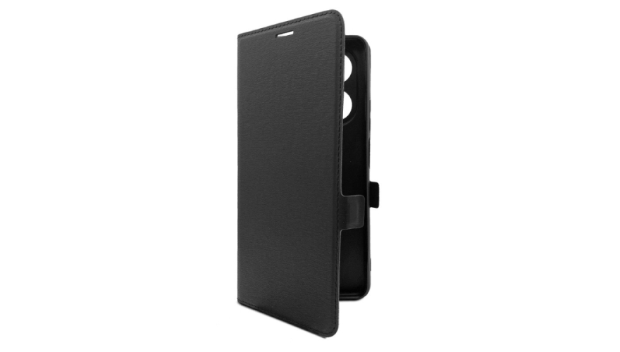Чехол-книжка Borasco для Infinix HOT 40i Черный
