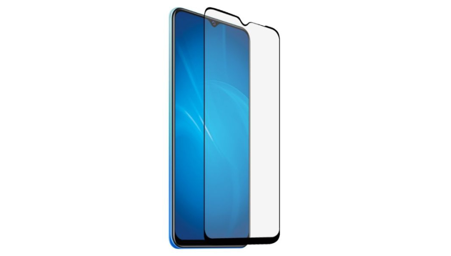 Защитное стекло DF для смартфона Vivo Y53S Full Screen Black