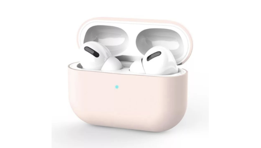 Силиконовый чехол для Apple AirPods Pro Rose
