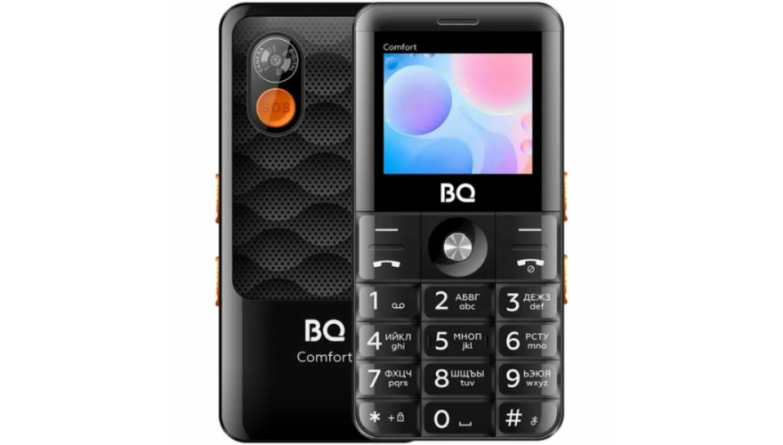 Мобильный телефон BQ 2006 Comfort Dual Sim Black (Черный)