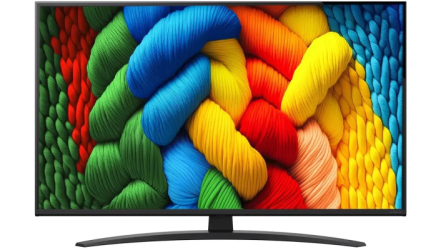 Телевизор NanoCell LG 43NANO81A6A 43" (2025) Black (Черный)