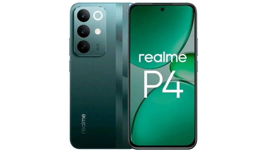 Смартфон Realme P4 4G 6/128GB Racing Green (Зеленый) (RU)