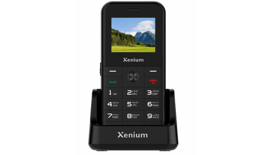 Мобильный телефон Xenium X718 Black (Черный)