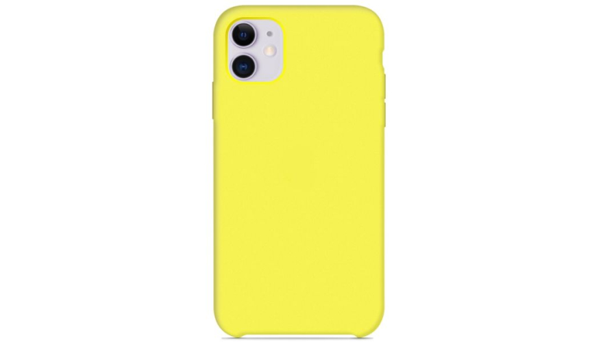 Чехол-накладка силикон для iPhone 12 Pro Max Желтый