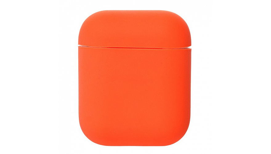 Силиконовый чехол для Apple AirPods Orange
