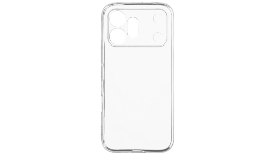 Чехол-накладка силикон для Honor 600 Pro Прозрачный