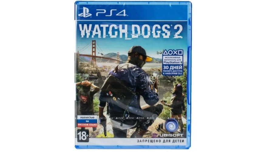 Игра для PS4 Watch Dogs 2 (Русская версия)