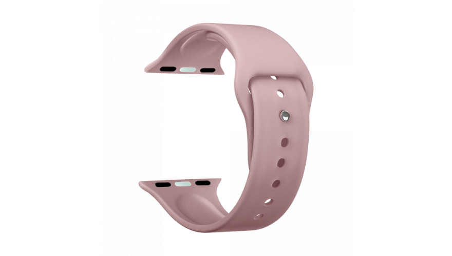 Ремешок Deppa Band Silicone универсальный, 20мм, силиконовый, розовый (арт.47173)