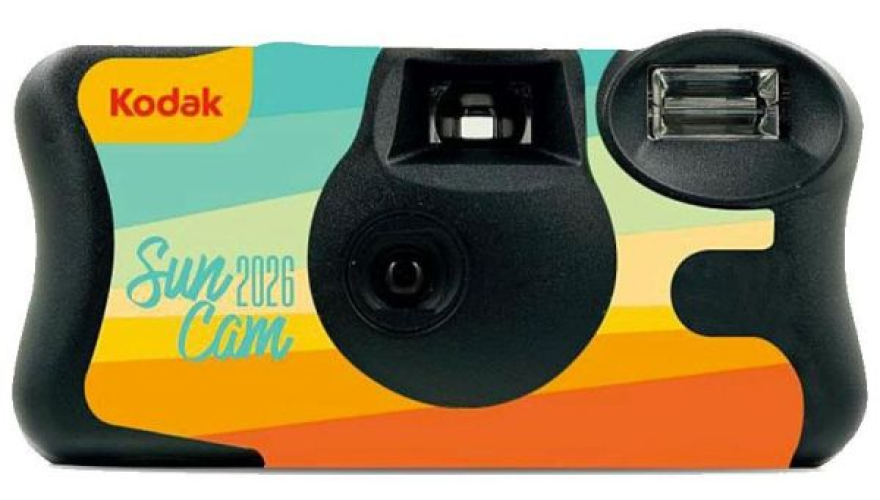 Одноразовый фотоаппарат KODAK SunCam (2026) 39 Black (Черный)