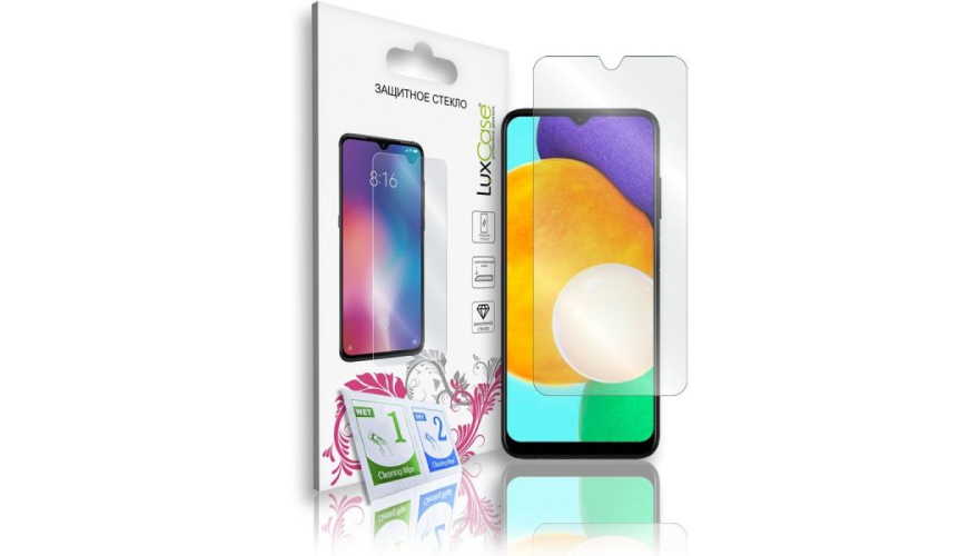 Защитное стекло LuxCase для смартфона Samsung Galaxy A22s