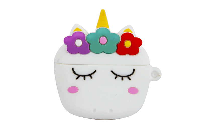 Силиконовый чехол для Apple AirPods 3 (Единорог)