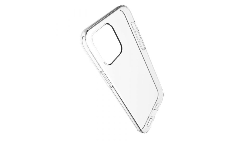 Чехол-накладка силикон DF для iPhone 13 Pro Max Прозрачная