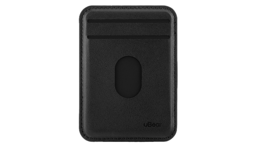 Чехол картхолдер uBear MagSafe Split Black (Черный)