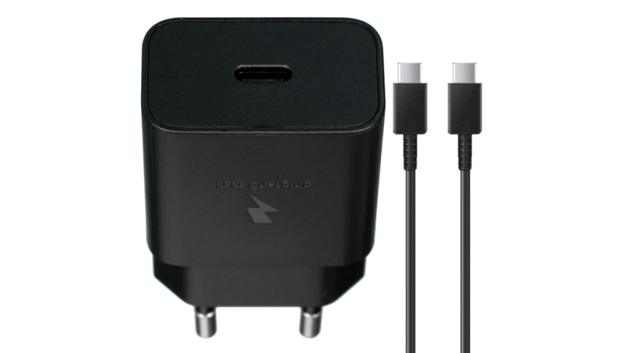 СЗУ Samsung 15W 2A + кабель Type-C - Type-C (EP-T1510XBEG) Black (Черный)