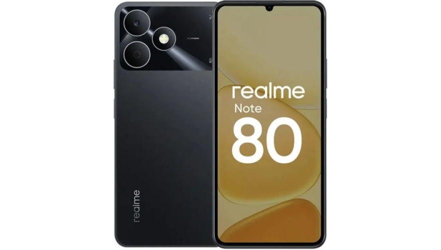 Смартфон Realme Note 80 4/128GB Black (Черный) (RU)