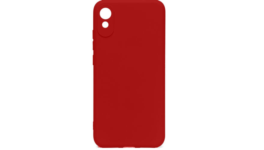 Чехол-накладка силикон для Xiaomi Redmi 9A Красный