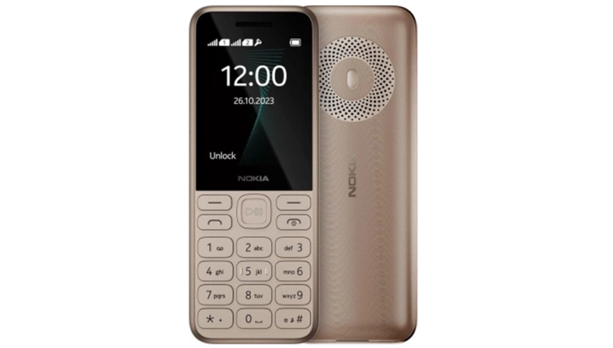 Мобильный телефон Nokia 130 (2024) TA-1576DS Light Gold (Золотой)