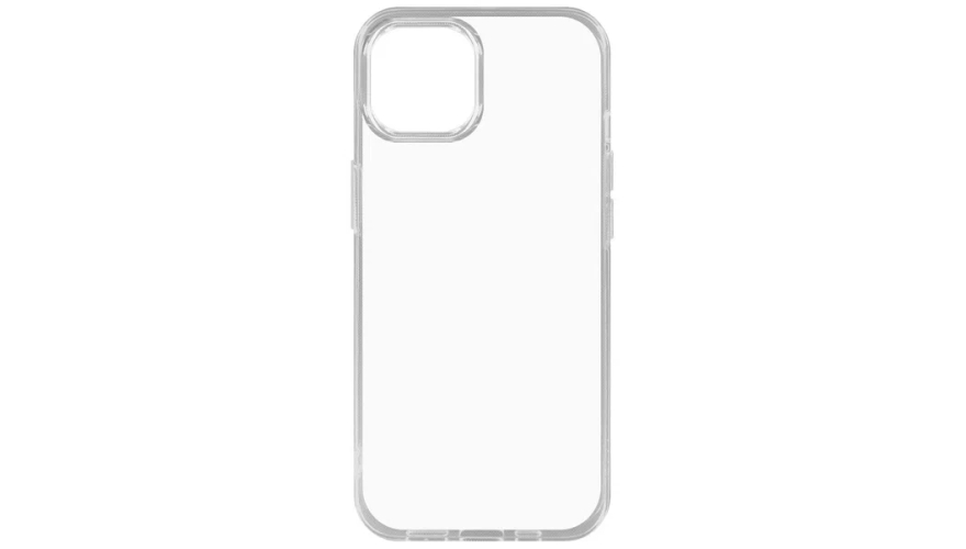 Чехол-накладка силикон Borasco для iPhone 15 Прозрачная