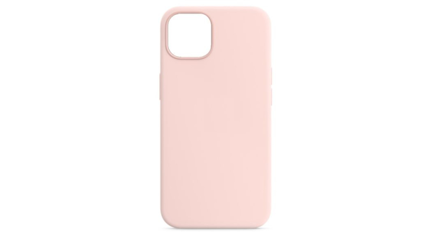 Чехол-накладка силикон Silicone Case для iPhone 13 Пудровый розовый