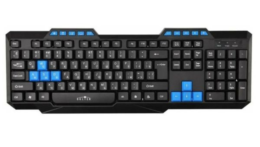 Игровая клавиатура OKLICK 750G Frost War Black USB