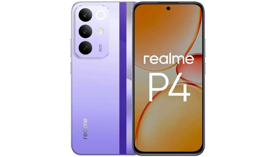 Смартфон Realme P4 4G 6/128GB Racing Purple (Фиолетовый) (RU)