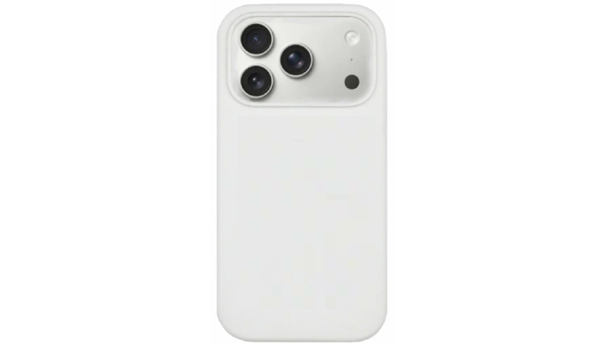 Чехол-накладка силикон Silicone Case для iPhone 18 Pro Белый