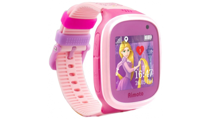 Часы Кнопка жизни Aimoto Disney Принцесса Рапунцель (9301104)