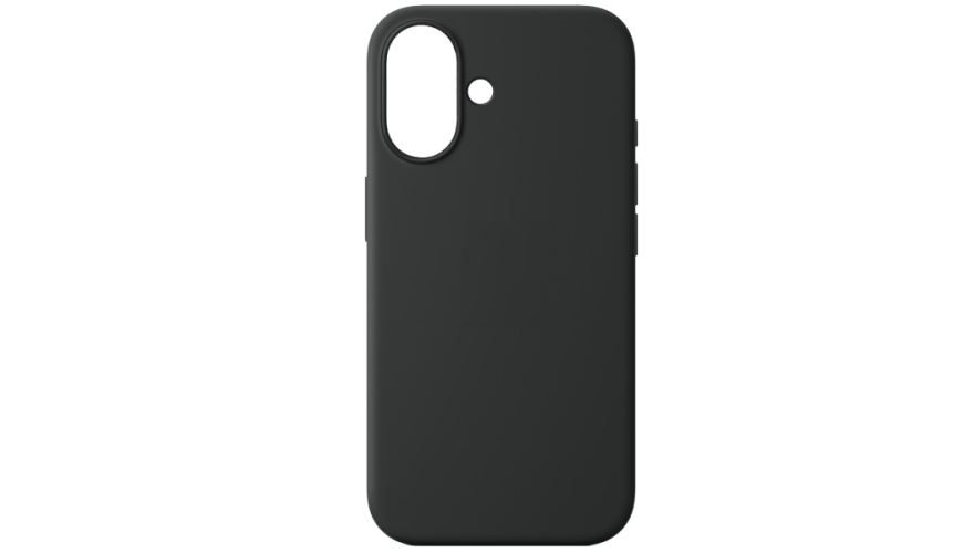 Чехол-накладка силикон Silicone Case для iPhone 16 Plus Черный