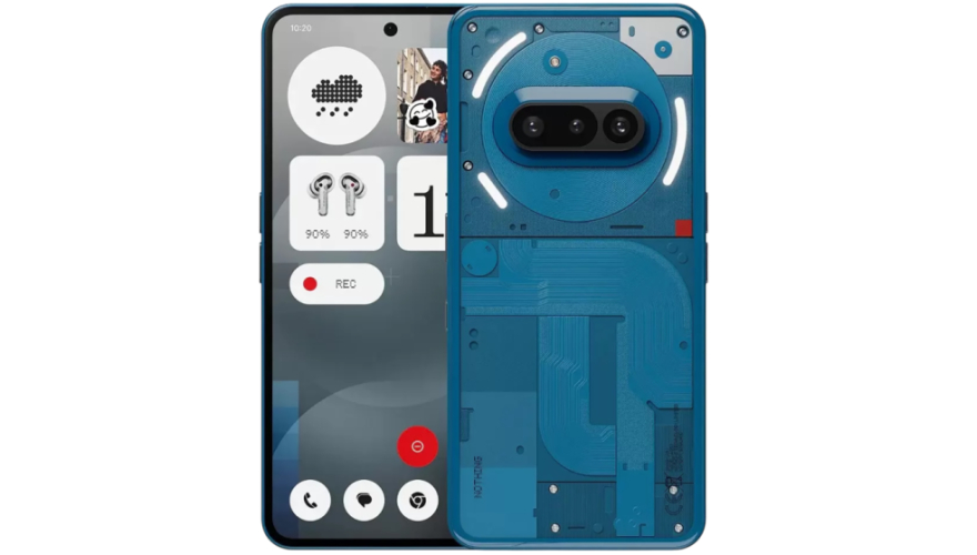 Смартфон Nothing Phone (3a) 12/256GB Blue (Синий)