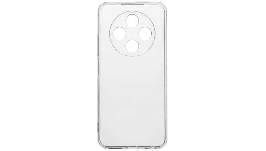 Чехол-накладка силикон Borasco для Tecno Spark 30 Прозрачный