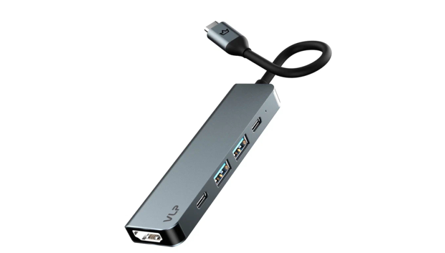 USB-C разветвитель VLP Infinity Hub 5в1 Graphite (Графит)