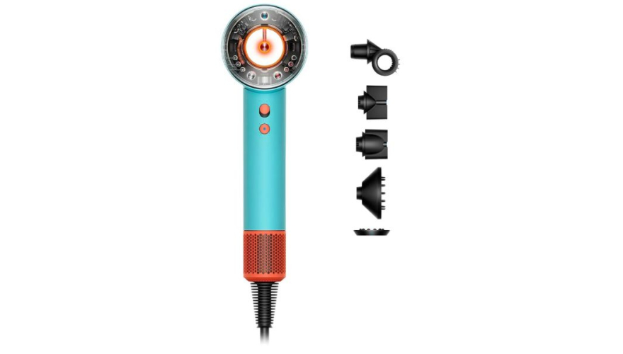 Фен Dyson Supersonic HD16 Ceramic Patina/Topaz (Бирюзовый/Оранжевый) (EU)
