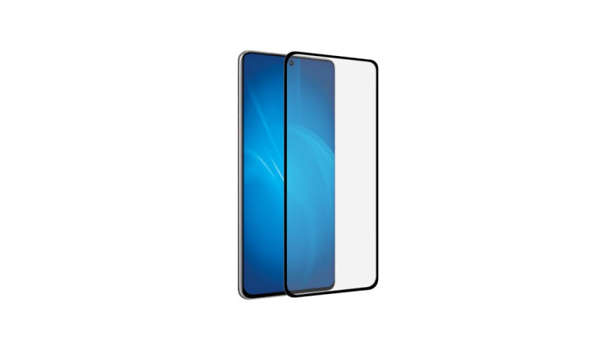 Защитное стекло DF для смартфона Samusng Galaxy S21+ 2021 (SM-G996) Full Glue