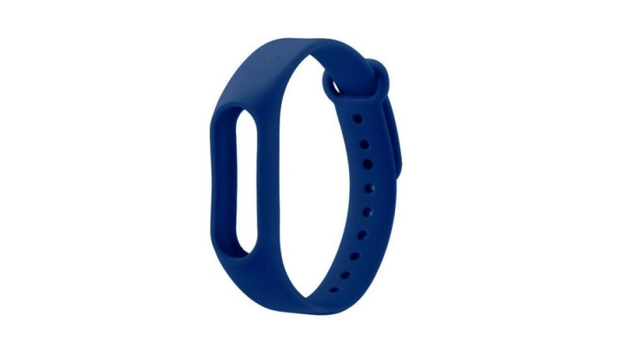Силиконовый ремешок для Xiaomi Mi Band 5/6 Blue