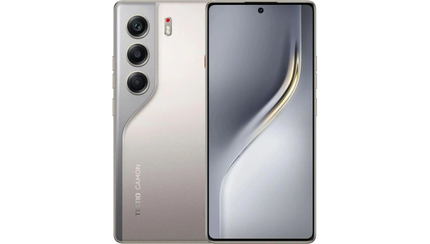 Смартфон Tecno Camon 40 8/256GB Sandy Titanium (Титан)