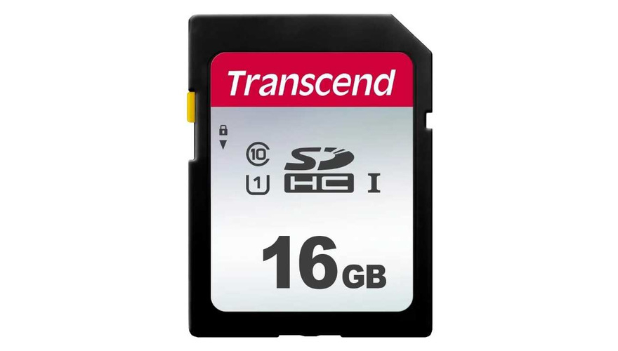 Карта памяти SDHC TRANSCEND 16 GB UHS-I SD 300S TS16GSDC300S