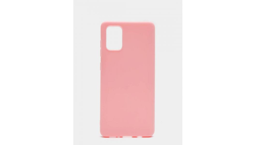 Чехол-накладка Silicone Case для Samsung Galaxy A52/A52S Персиковый