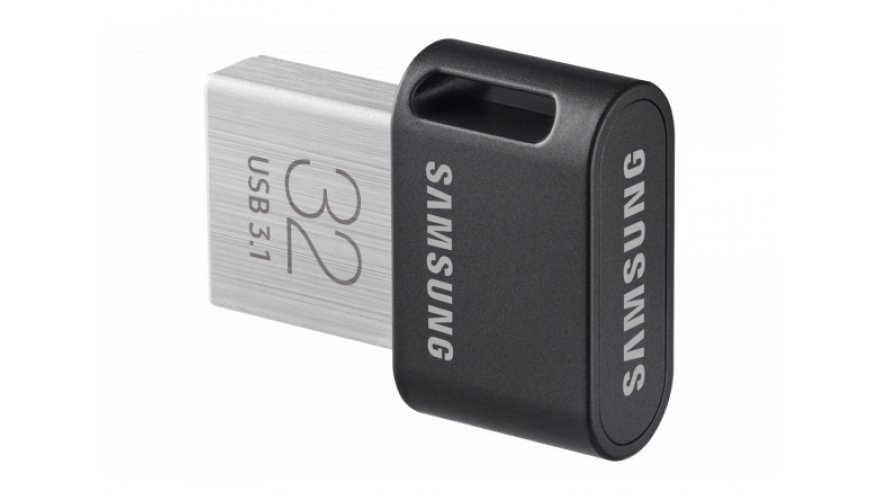 USB Flash Drive Samsung Fit Plus 32GB, USB 3.1 200 МВ/s, (MUF-32AB/APC)