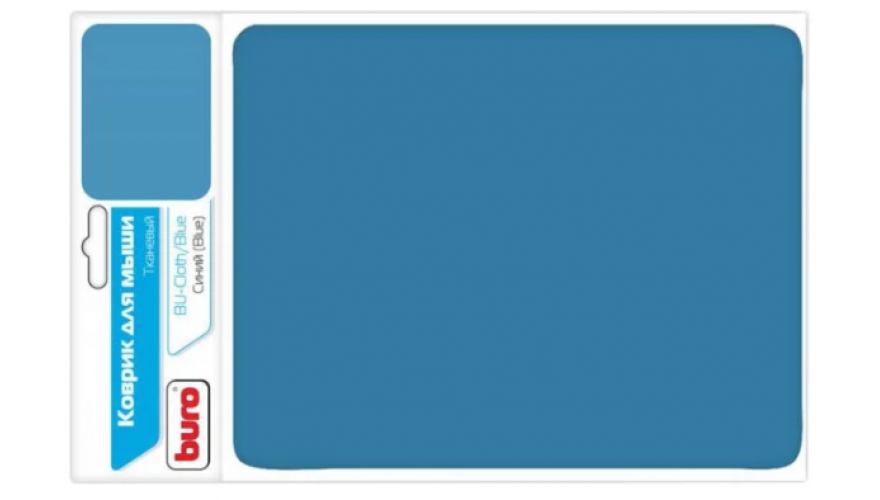 Коврик для мыши Buro BU-CLOTH (817302) Синий