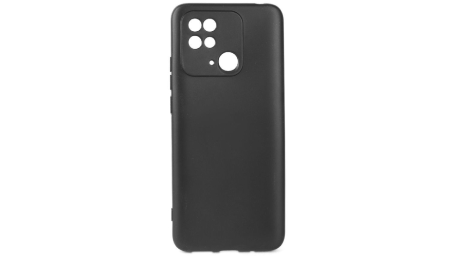 Чехол-накладка силикон LuxCase для Xiaomi Redmi 10C Black