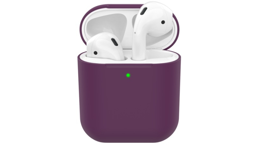 Силиконовый чехол Deppa Ultra Slim для Apple AirPods Бургунди арт.47041