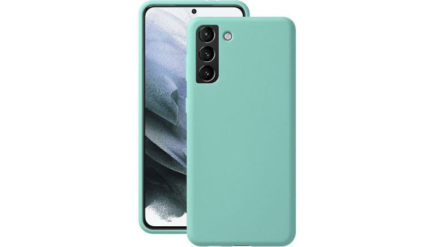 Чехол-накладка силикон для Samsung Galaxy S22+ Бирюзовый