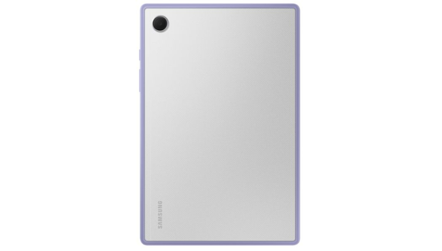 Чехол Samsung Clear Edge Cover для Samsung Galaxy Tab A8 (EF-QX200TVEGRU) Прозрачный/фиолетовый