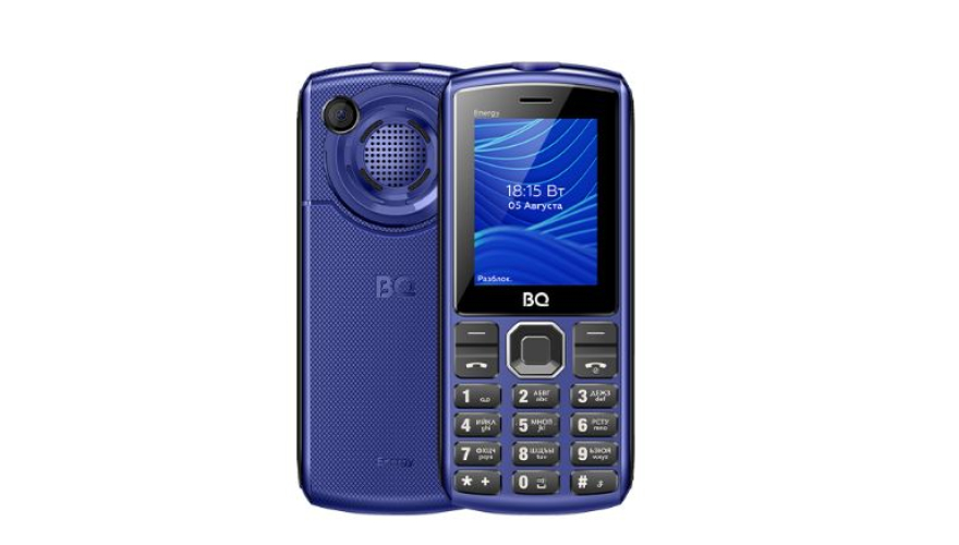 Мобильный телефон BQ 2452 Energy Dual Sim Blue Black (Синий-Черный)