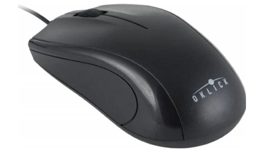 Проводная мышь Oklick 185M Black