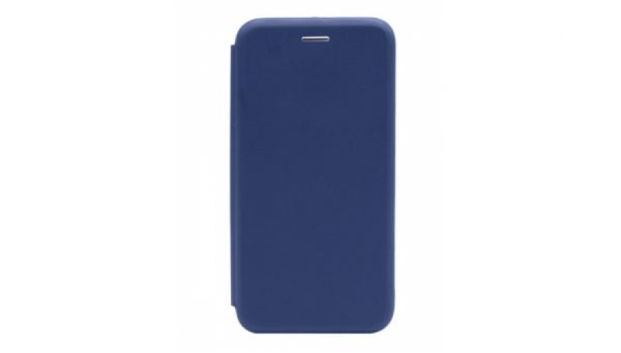 Чехол-книжка для iPhone 12 Mini Blue (боковая)