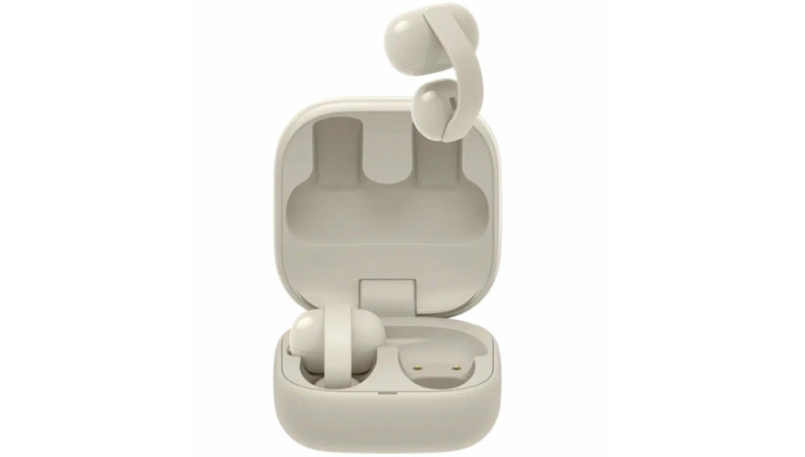 Беспроводные наушники Sony LinkBuds Clip WF-LC900N Greige (Бежевый)