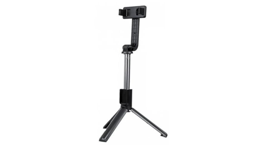 Монопод-трипод Stand Live Broadcast Selfie Stick 2in1 P40S с Bluetooth пультом ДУ Black (Черный)